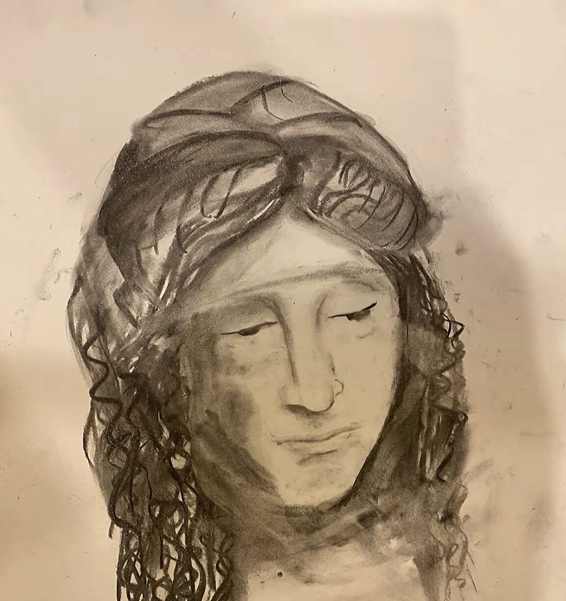 Pencil and charcoal study