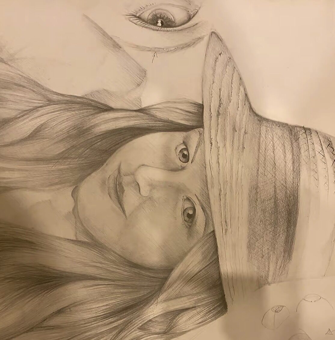 Pencil and charcoal study