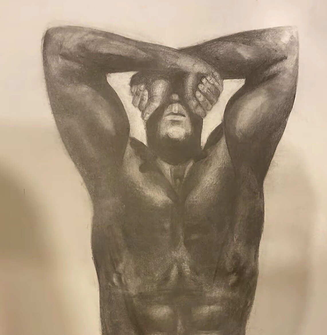Pencil and charcoal study