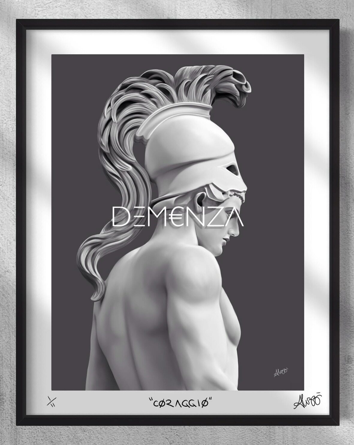 Print by Claudio Aluzzi