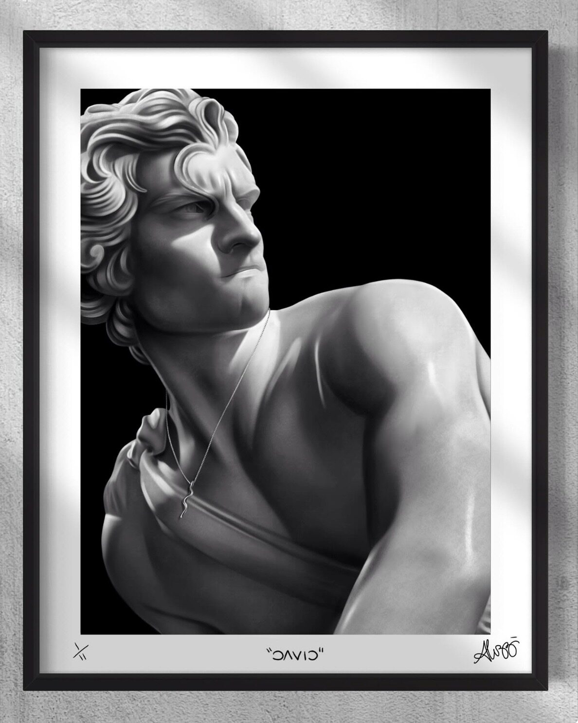 Print by Claudio Aluzzi