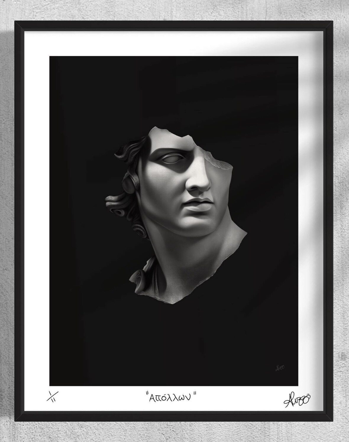 Print by Claudio Aluzzi