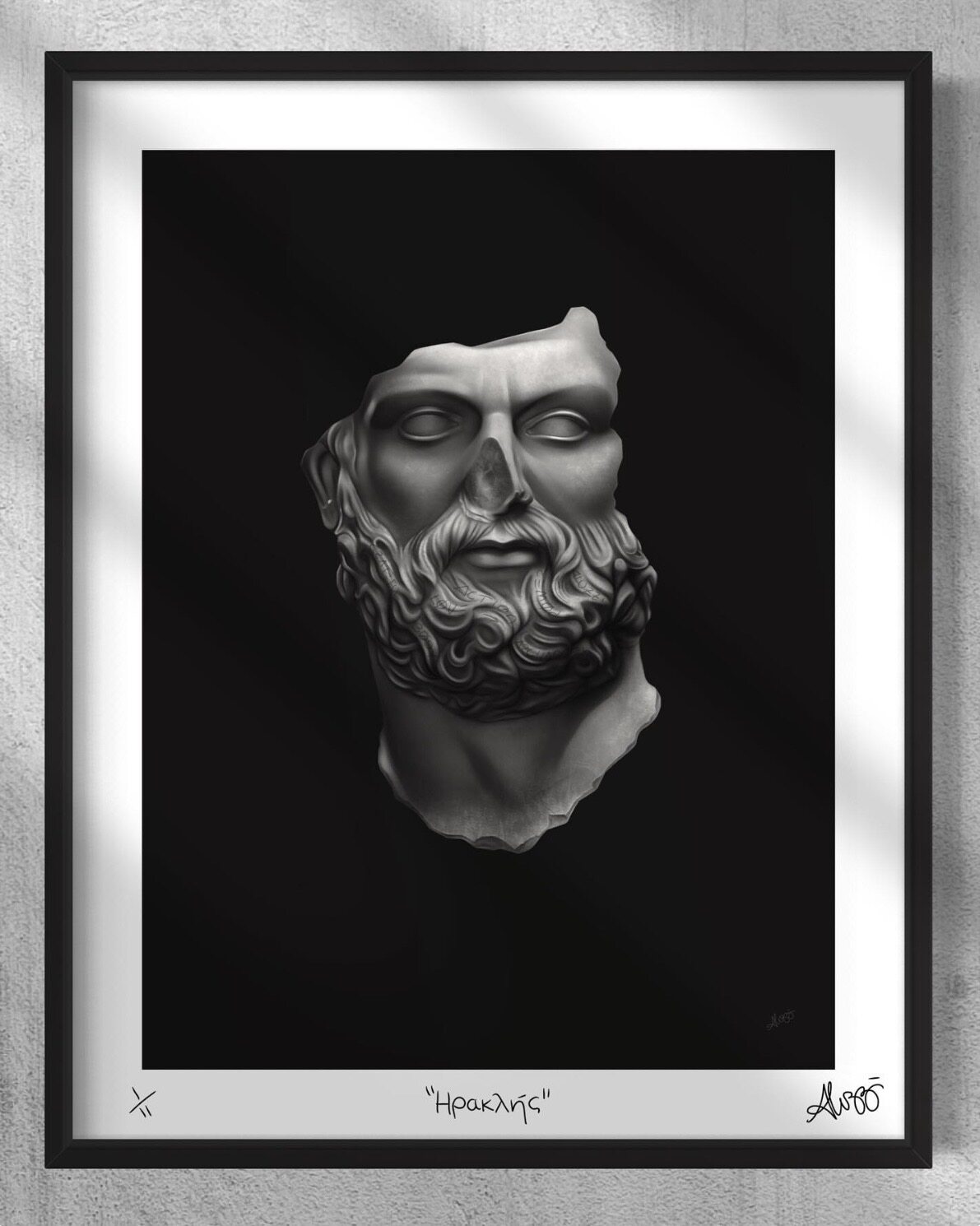 Print by Claudio Aluzzi