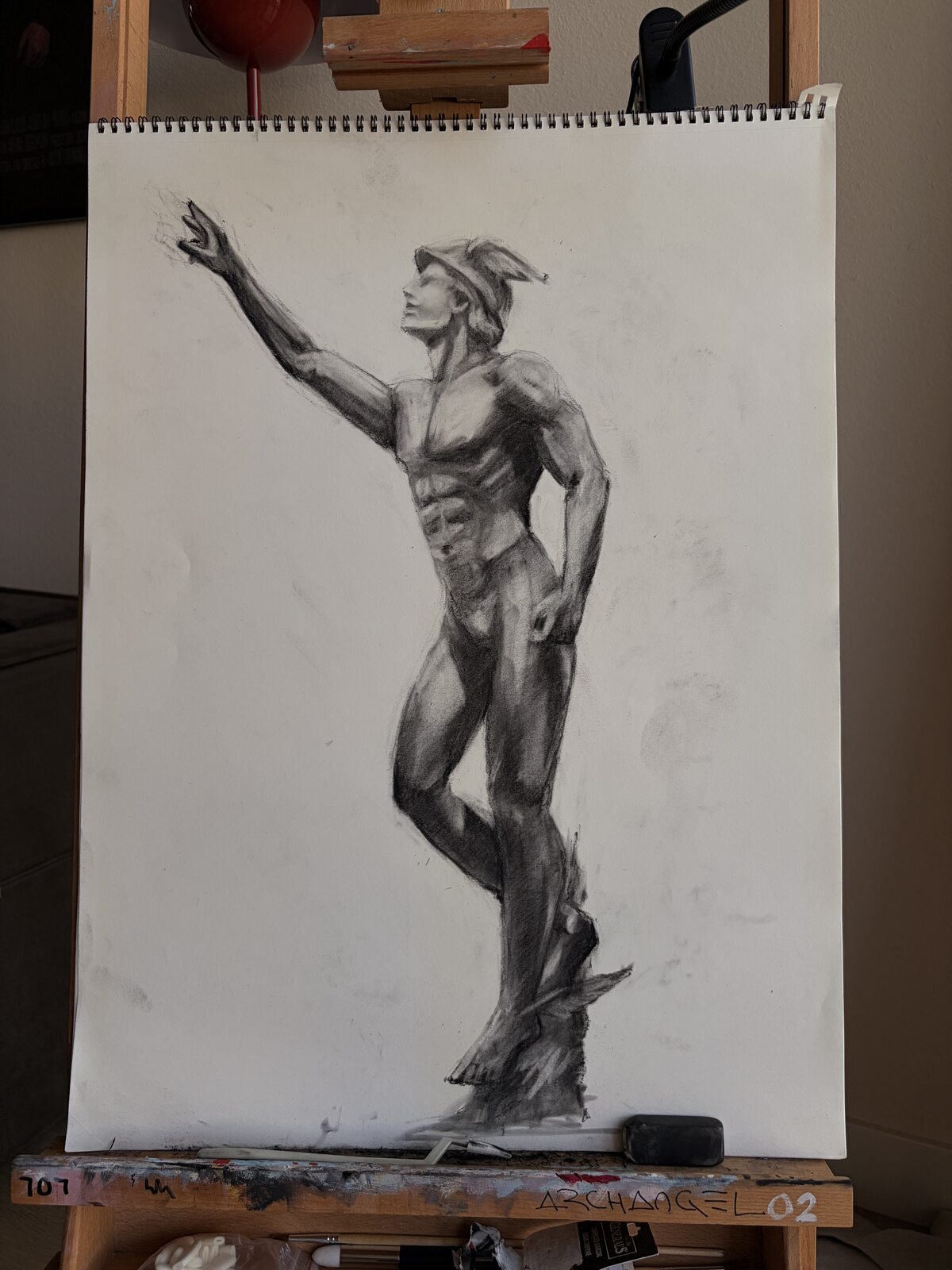 Sketchbook study by Claudio Aluzzi